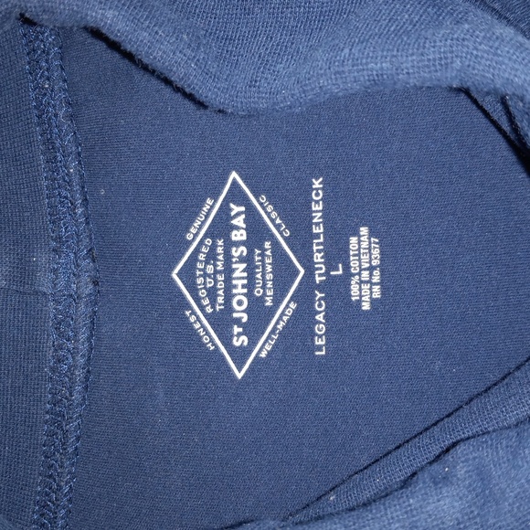 St. John's Bay Legacy Turtleneck (Size: L) - Picture 4 of 5